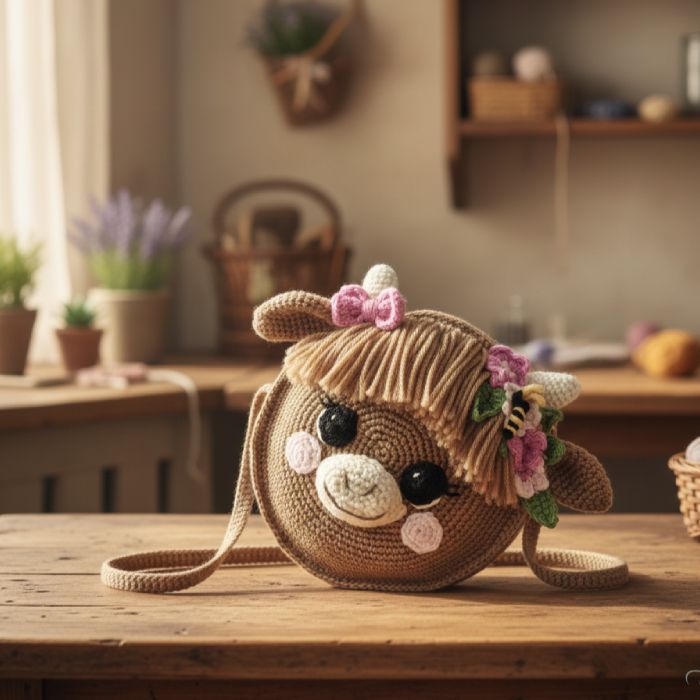 Animal Crochet Bags