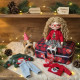Travel Dollhouse Sewing Pattern PDF – Soft Case with Doll, Outfits and Dog