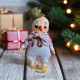 Christmas Snowman Sewing Pattern: 10 Inch Fabric Doll PDF