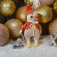Christmas Snowman Sewing Pattern: 10 Inch Fabric Doll PDF