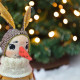 Snowgirl Sewing Pattern: 10 Inch Christmas Doll PDF
