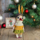 Snowgirl Sewing Pattern: 10 Inch Christmas Doll PDF