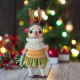 Snowgirl Sewing Pattern: 10 Inch Christmas Doll PDF