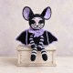 Halloween Bat Crochet Pattern PDF – 8.7 Inch Amigurumi Bat