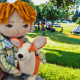 Cloth Doll Sewing Pattern PDF – Boy & Girl with Clothes, Corgi and Cat