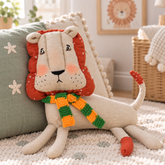 Lion Sewing Pattern PDF – 12 Inch Stuffed Animal Toy Lion Sewing Pattern PDF – 12 Inch Stuffed Animal Toy