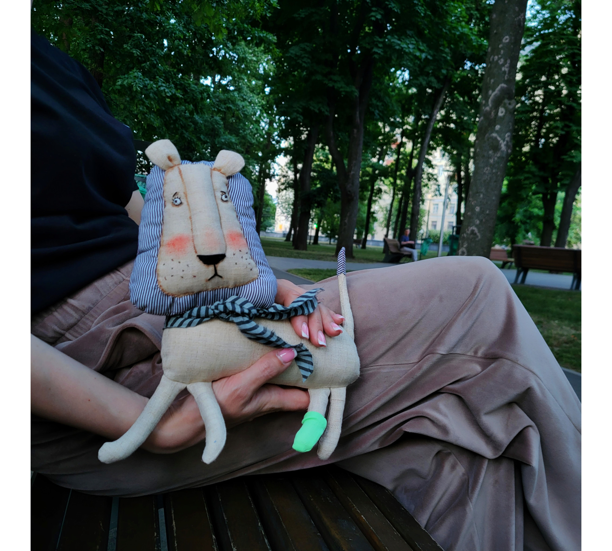 Lion Sewing Pattern PDF – 12 Inch Stuffed Animal Toy