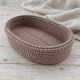 Crochet Amigurumi Cat Pattern PDF – Sleepy Kitten with Basket and Blanket