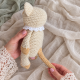 Crochet Amigurumi Cat Pattern PDF – Sleepy Kitten with Basket and Blanket