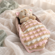 Crochet Amigurumi Cat Pattern PDF – Sleepy Kitten with Basket and Blanket