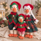 Christmas Goose Sewing Pattern PDF – Goose Family with Elf Clothes