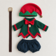 Christmas Goose Sewing Pattern PDF – Goose Family with Elf Clothes