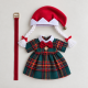 Christmas Goose Sewing Pattern PDF – Goose Family with Elf Clothes