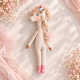 Llama Sewing Pattern PDF – 8 Inch Ballerina Stuffed Animal Doll with Clothes