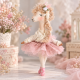 Llama Sewing Pattern PDF – 8 Inch Ballerina Stuffed Animal Doll with Clothes
