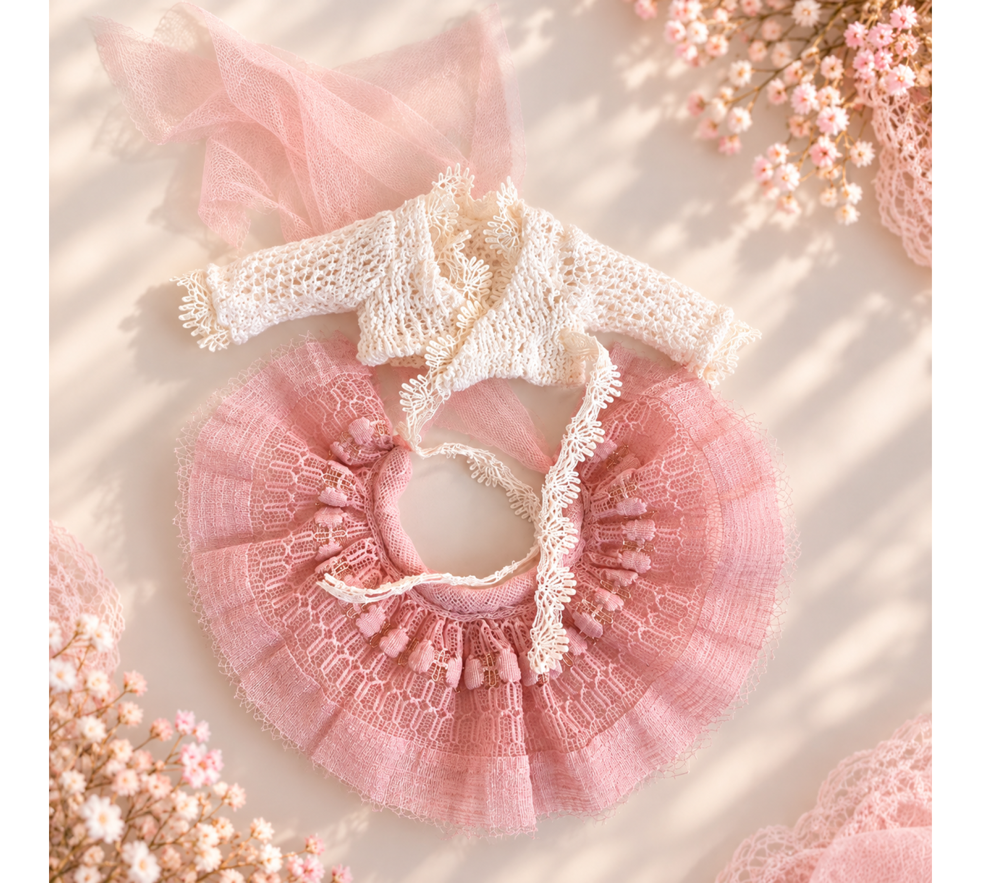 Llama Sewing Pattern PDF – 8 Inch Ballerina Stuffed Animal Doll with Clothes