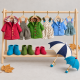 Doll Clothes Sewing Pattern PDF – Autumn Raincoat, Overalls, Boots & Umbrella