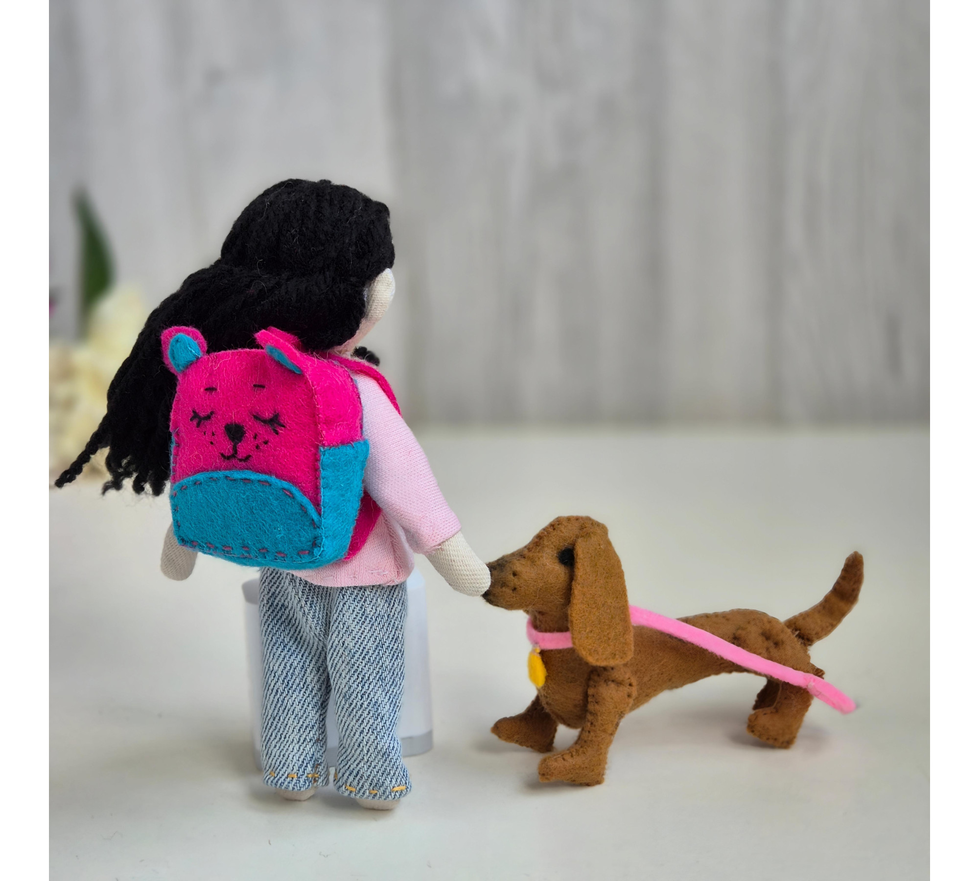 Mini Travel Dollhouse Sewing Pattern PDF – Doll, Clothes and Accessories Set