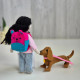 Mini Travel Dollhouse Sewing Pattern PDF – Doll, Clothes and Accessories Set