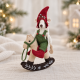 Christmas Mouse Family Sewing Pattern PDF – Retro Outfits & Felt Rocking Horse