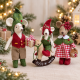 Christmas Mouse Family Sewing Pattern PDF – Retro Outfits & Felt Rocking Horse