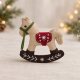Christmas Mouse Family Sewing Pattern PDF – Retro Outfits & Felt Rocking Horse