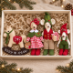 Christmas Mouse Family Sewing Pattern PDF – Retro Outfits & Felt Rocking Horse
