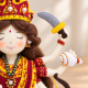 Goddess Durga Felt Doll Sewing Pattern PDF – 7 Inch Hindu Murti