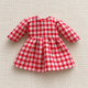 Christmas Doll Clothes Sewing Pattern PDF – 3 Retro Elf Outfits & Felt Rocking Horse