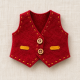 Christmas Doll Clothes Sewing Pattern PDF – 3 Retro Elf Outfits & Felt Rocking Horse