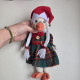 Christmas Girl Elf Outfit Sewing Pattern PDF – Plaid Dress, Belt & Braided Hat
