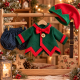 Christmas Elf Outfit Sewing Pattern PDF – Jacket, Shorts, Hat & Belt for 10–11 Inch Dolls