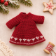 Christmas Mouse Crochet Pattern PDF – Amigurumi Mice with Festive Outfits