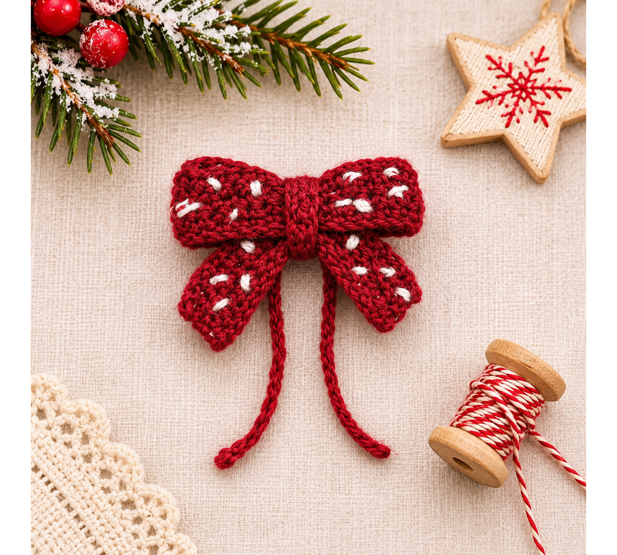 Christmas Mouse Crochet Pattern PDF – Amigurumi Mice with Festive Outfits