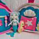 Felt Mermaid Dollhouse Sewing Pattern PDF – Travel Bag with Mermaid Doll