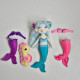 Felt Mermaid Dollhouse Sewing Pattern PDF – Travel Bag with Mermaid Doll