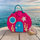 Felt Mermaid Dollhouse Sewing Pattern PDF – Travel Bag with Mermaid Doll