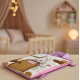 Felt Dollhouse Book Sewing Pattern PDF – Portable Dollhouse with Twin Kittens