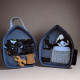 Gothic Dollhouse Sewing Pattern PDF – Wednesday Inspired Doll and Bag