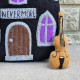 Gothic Dollhouse Sewing Pattern PDF – Wednesday Inspired Doll and Bag