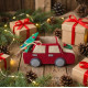 Christmas Felt Car Sewing Pattern PDF – Doll Accessory for 15–22 cm Toys