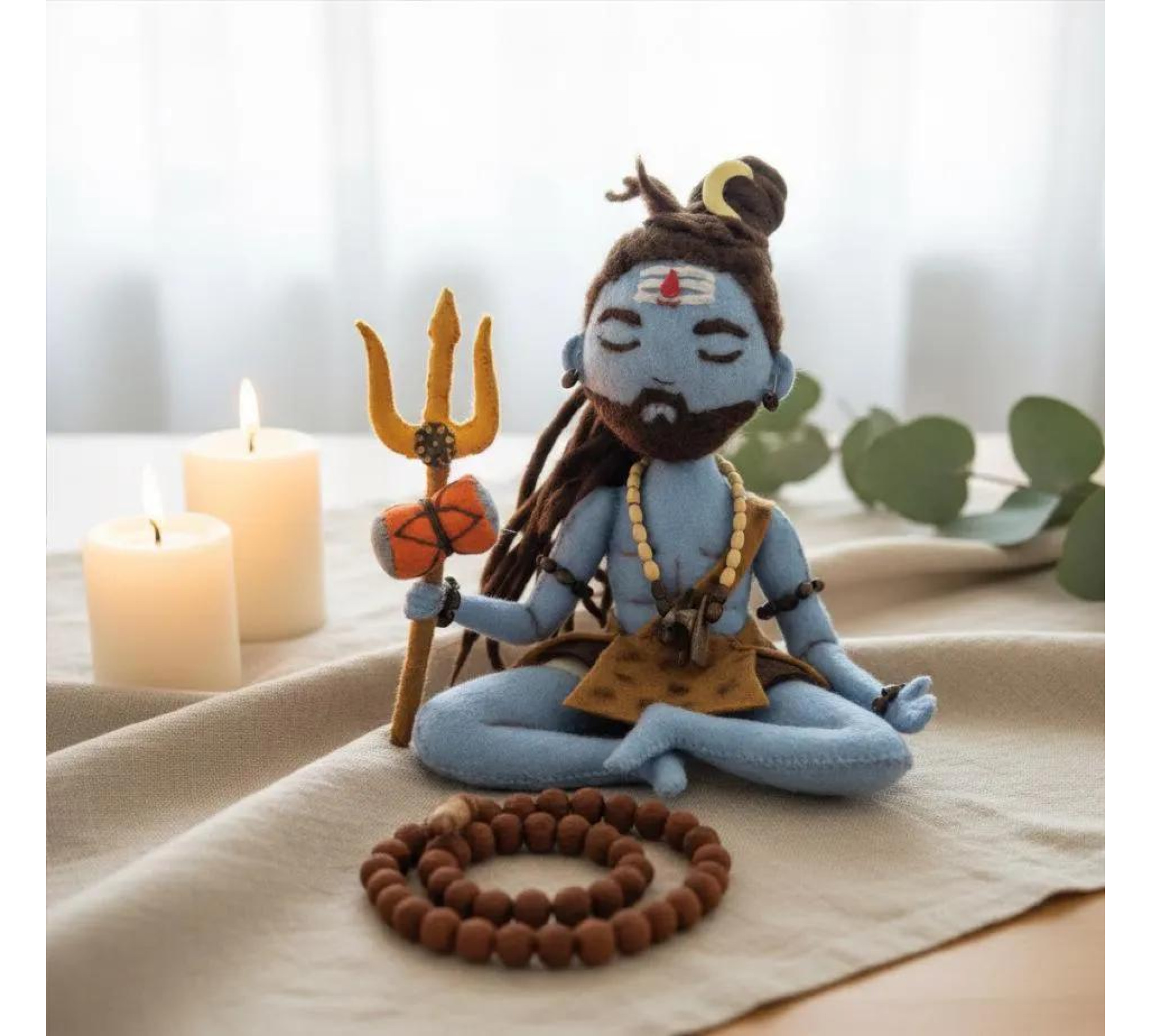 Shiva Doll Sewing Pattern PDF – Felt Mahadeva Inspired Doll