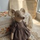 Mouse Family Sewing Pattern PDF – Cute Stuffed Mice with Clothes (Soft Doll Tutorial)
