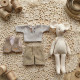 Mouse Family Sewing Pattern PDF – Cute Stuffed Mice with Clothes (Soft Doll Tutorial)