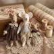 Mouse Family Sewing Pattern PDF – Cute Stuffed Mice with Clothes (Soft Doll Tutorial)