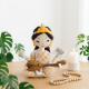 Saraswati Doll Sewing Pattern PDF – Felt Goddess Inspired Doll