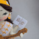Saraswati Doll Sewing Pattern PDF – Felt Goddess Inspired Doll