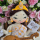 Saraswati Doll Sewing Pattern PDF – Felt Goddess Inspired Doll