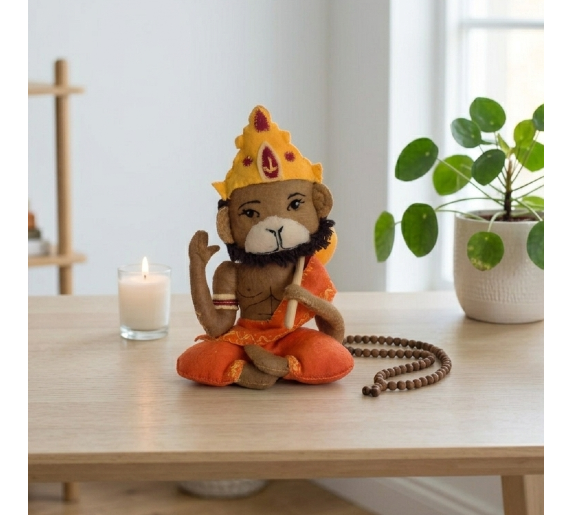 Hanuman Doll Sewing Pattern PDF – Felt Monkey Inspired Doll Hanuman Doll Sewing Pattern PDF – Felt Monkey Inspired Doll