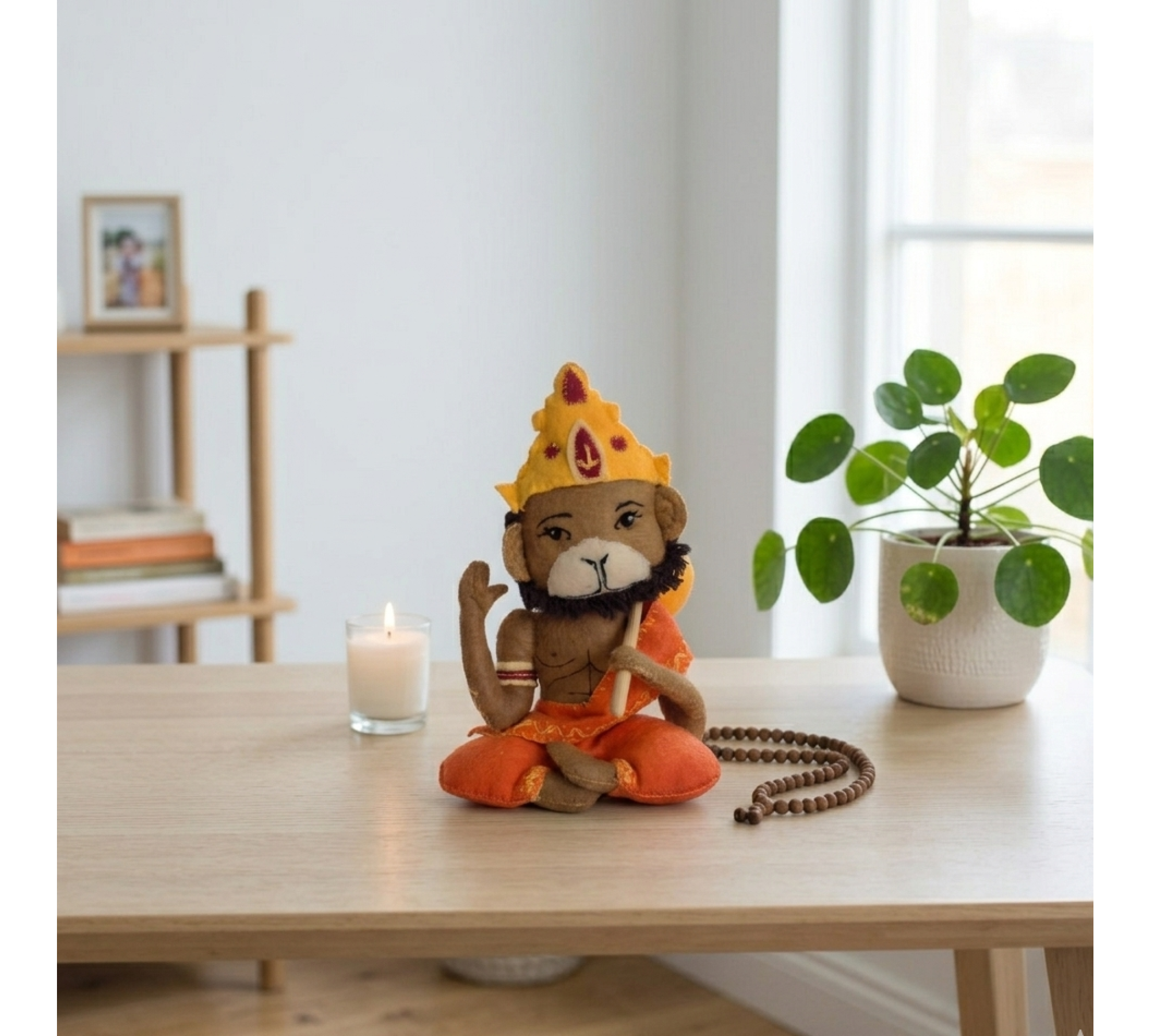 Hanuman Doll Sewing Pattern PDF – Felt Monkey Inspired Doll